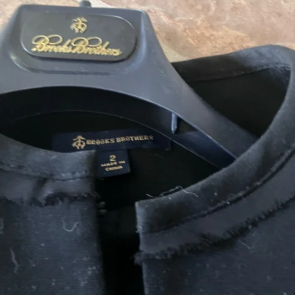 Brooks Brothers Black Blazer and Skirt Set - Picture 2 of 4